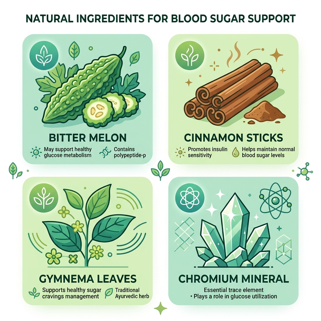 InsuPlus Natural Ingredients